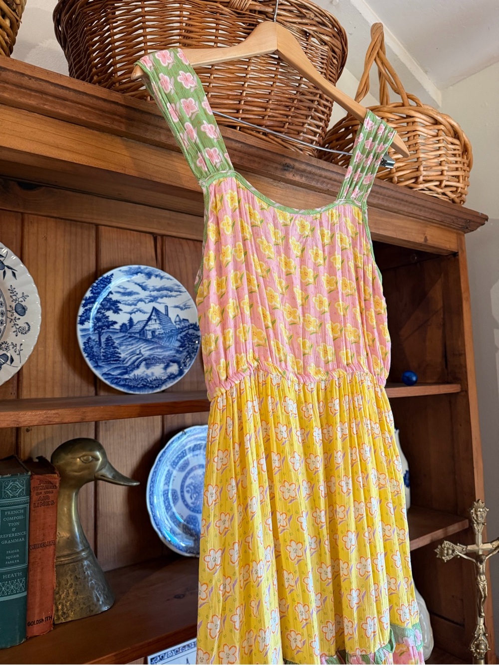 Floral Tiered Maxi Kiwi + Punch - Picture 6 of 7